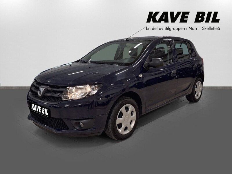 Blå Begagnad 2015 Dacia Sandero Halvkombi | 79 900 kr (Marknadspris) - Bild 1/3