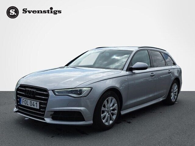 Silver Begagnad 2016 Audi A6 S-Line Kombi | 174 900 kr (Marknadspris) - Bild 1/4