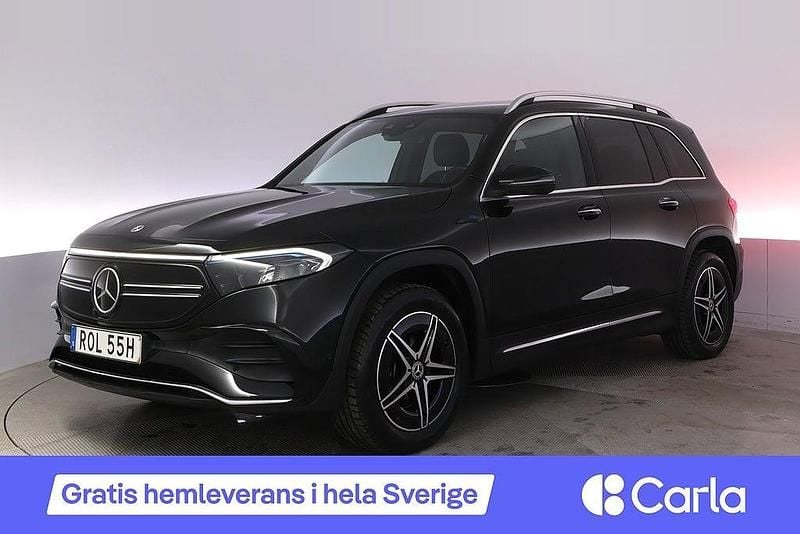 Svart Begagnad 2022 Mercedes EQB350 AMG SUV | 369 990 kr - Bild 1/4