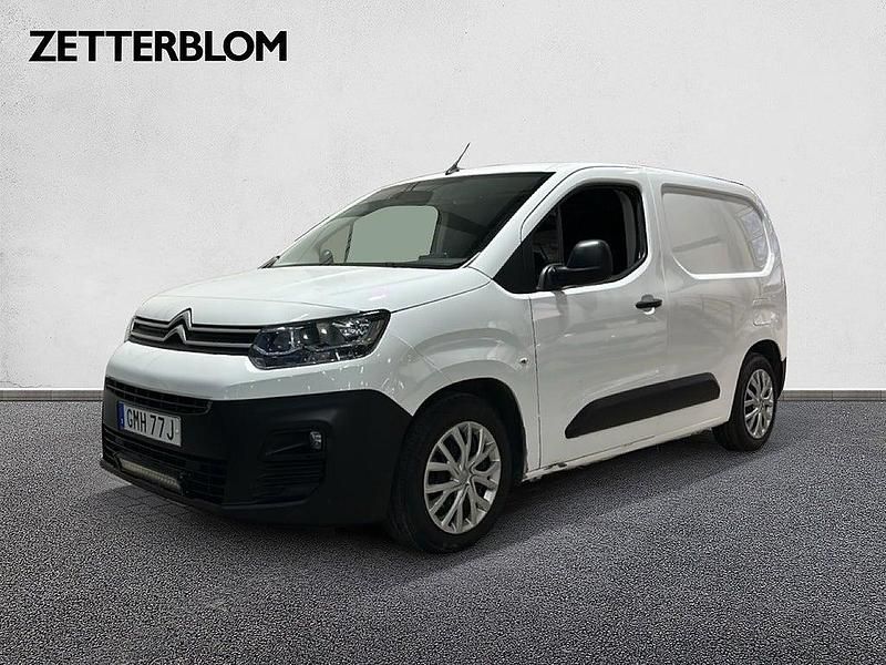 Vit Begagnad 2019 Citroën Berlingo Van | 114 000 kr (Marknadspris) - Bild 1/4