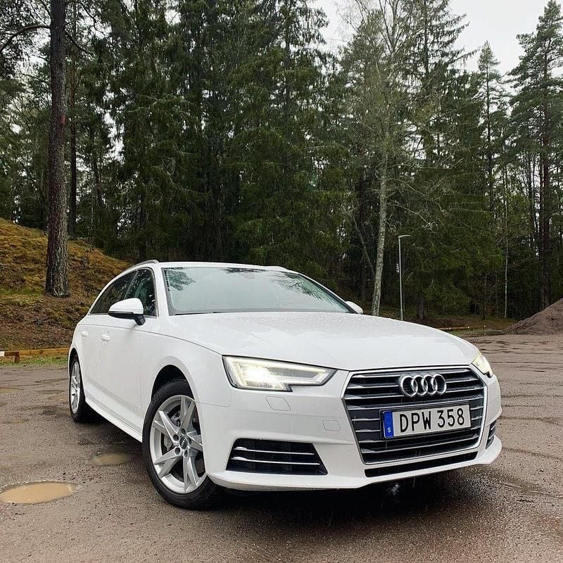 Vit Begagnad 2017 Audi A4 Proline Kombi | 190 000 kr (Bra pris) - Bild 1/4