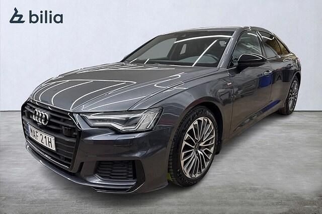 Grå Begagnad 2022 Audi A6 Premium Sedan | 439 000 kr (Marknadspris) - Bild 1/4