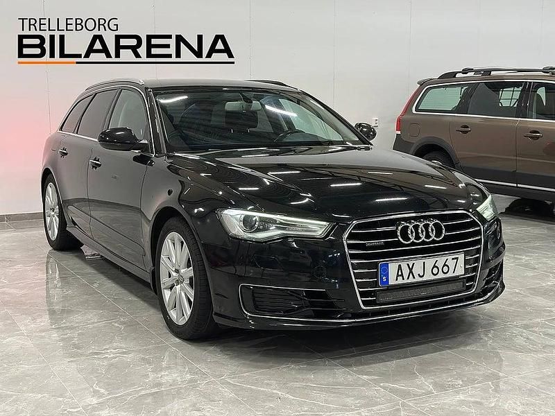 Begagnad Audi A6 Ambition 218 HK (160 kW) 2015 Svart Kombi