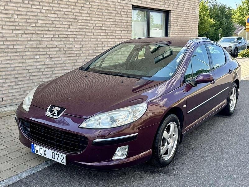 Röd Begagnad 2005 Peugeot 407 Sedan | 22 000 kr (Lite dyr) - Bild 1/4