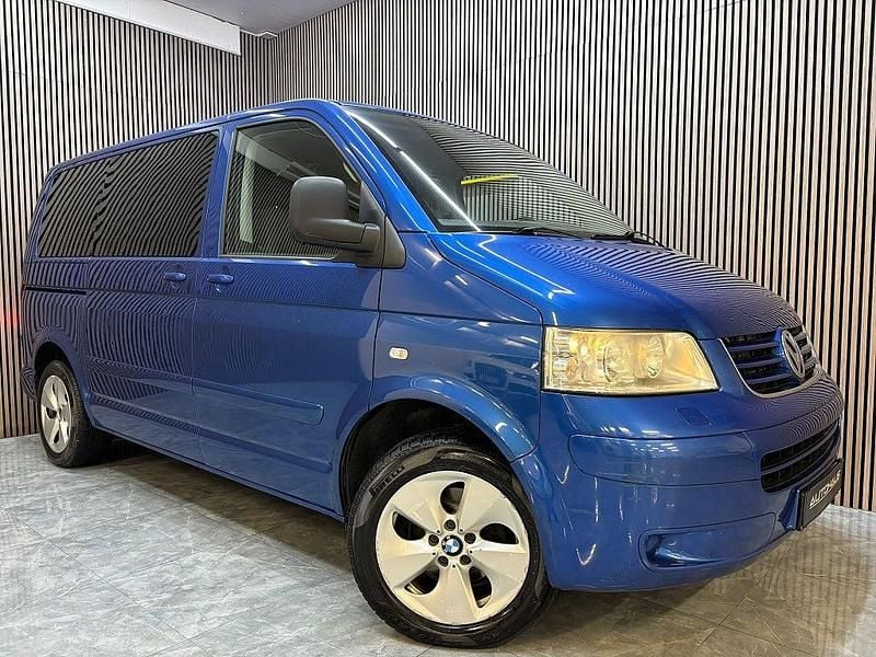 Blå Begagnad 2009 VW Multivan Van | 89 900 kr (Marknadspris) - Bild 1/4