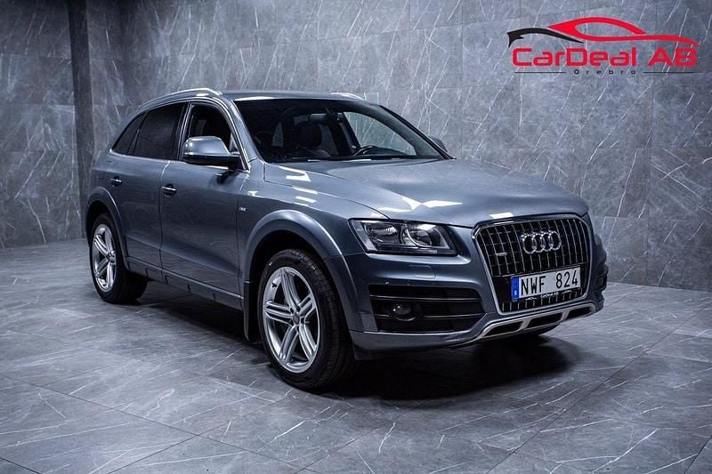 Grå Begagnad 2012 Audi Q5 S-Line SUV | 164 800 kr (Marknadspris) - Bild 1/4