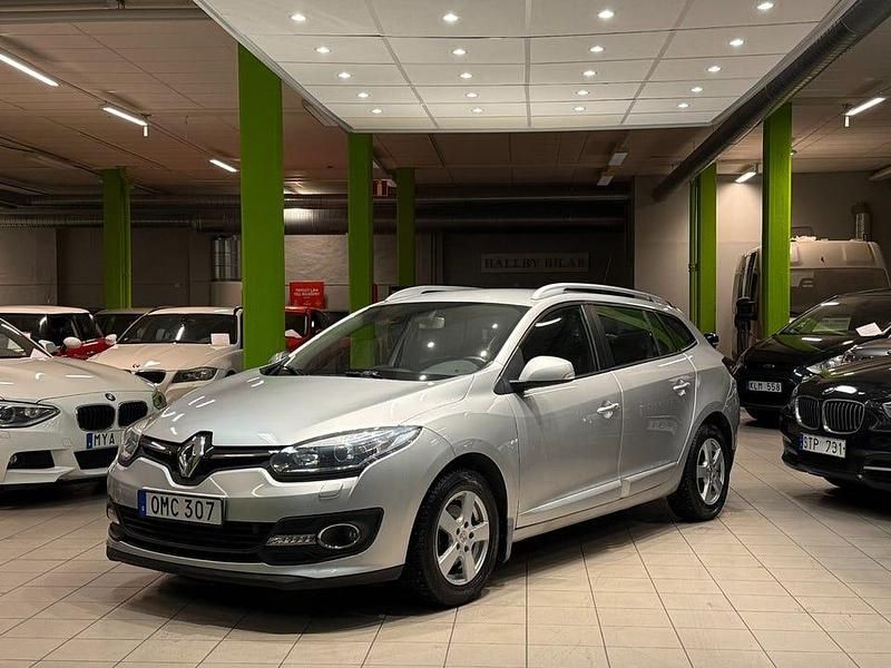Silver Begagnad 2014 Renault Mégane III | 74 900 kr (Marknadspris) - Bild 1/4