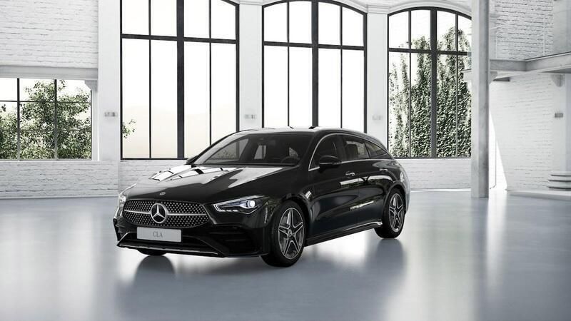 Svart Ny 2025 Mercedes CLA200 Shooting Brake Kombi | 409 000 kr - Bild 1/4