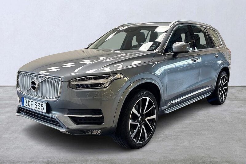 Grå Begagnad 2017 Volvo XC90 Inscription SUV | 349 000 kr (Bra pris) - Bild 1/4