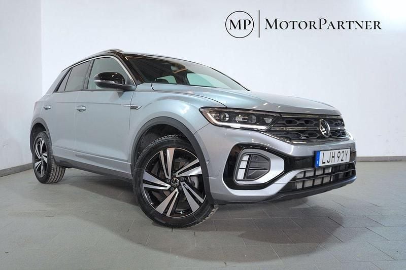 Silver Begagnad 2024 VW T-Roc R-line SUV | 359 900 kr - Bild 1/4