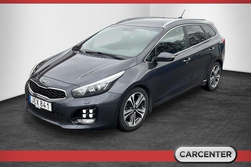 Begagnad Kia Ceed Sportswagon GT-Line 136 HK (100 kW) 2015 Grå Kombi