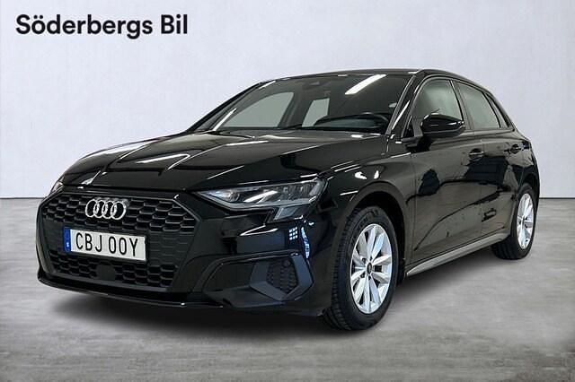 Brilliantsvart Begagnad 2022 Audi A3 Proline | 269 900 kr (Marknadspris) - Bild 1/3
