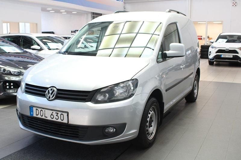 Silver Begagnad 2015 VW Caddy Minibuss | 54 900 kr (Bra pris) - Bild 1/4