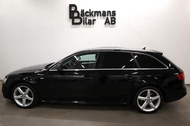 Svart Begagnad 2015 Audi A4 S-Line Kombi | 139 000 kr (Marknadspris) - Bild 1/4