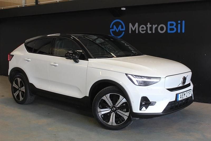 Begagnad Volvo C40 300 kW (408 HK) 2022 Vit SUV