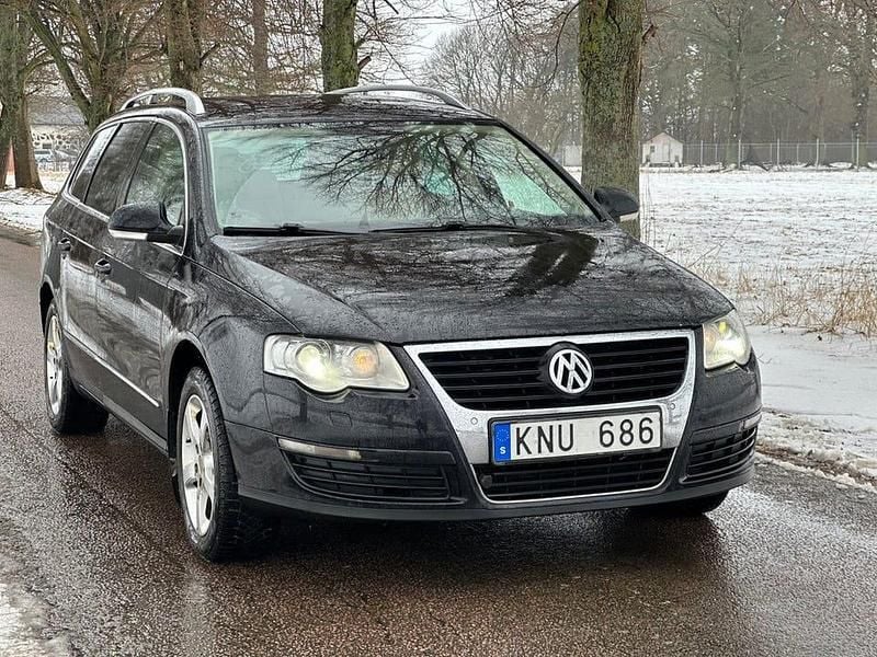Begagnad VW Passat Sportline 150 HK (110 kW) 2009 Svart Kombi