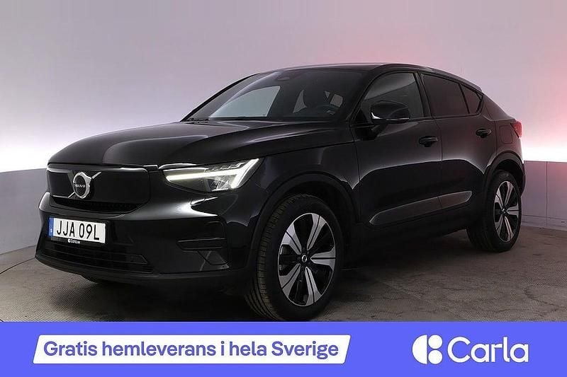 Svart Begagnad 2022 Volvo C40 Single Motor SUV | 299 990 kr (Bra pris) - Bild 1/2