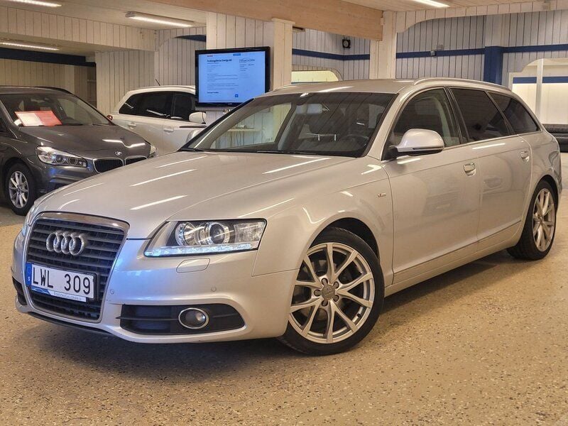 Silver Begagnad 2011 Audi A6 Business Kombi | 79 500 kr (Marknadspris) - Bild 1/4