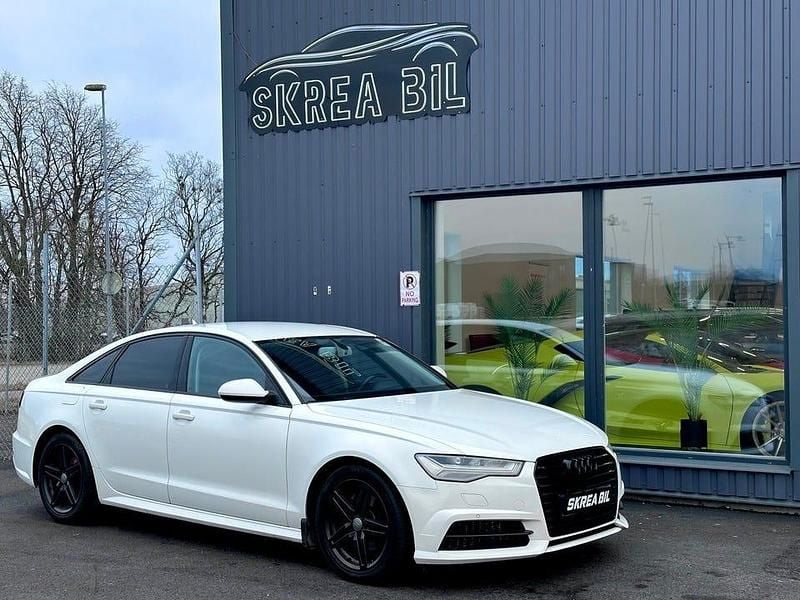 Vit Begagnad 2018 Audi A6 Proline | 199 900 kr (Bra pris) - Bild 1/4