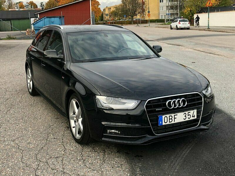 Begagnad Audi A4 Comfort 177 HK (130 kW) 2013 Svart (svart ) Kombi