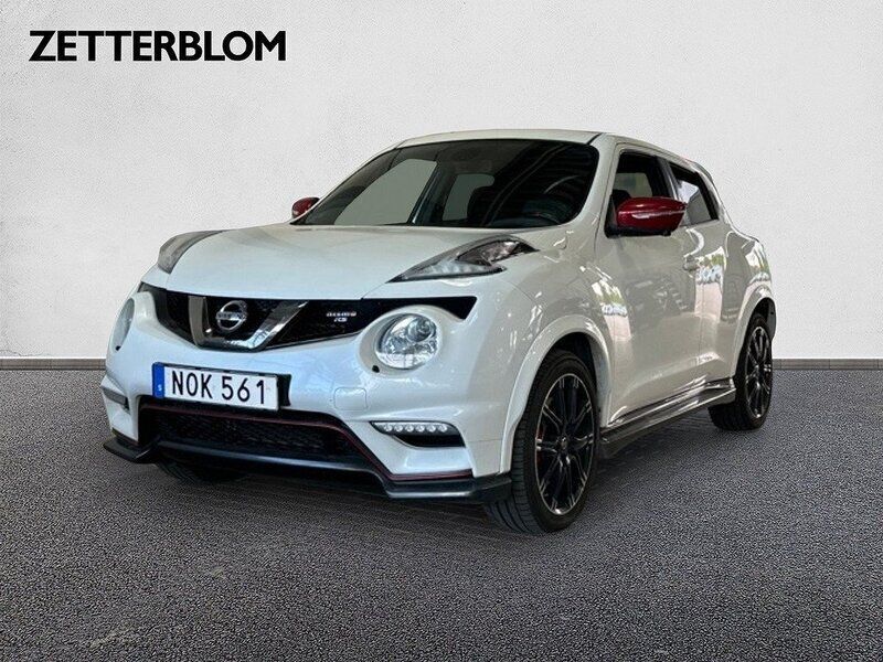 Vit Begagnad 2015 Nissan Juke Nismo RS Nismo RS SUV | 98 000 kr - Bild 1/4