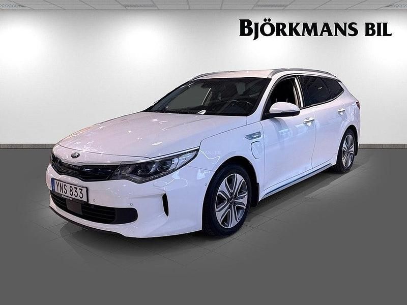 /ud/ clear white Begagnad 2018 Kia Optima Advance Kombi | 149 800 kr - Bild 1/4