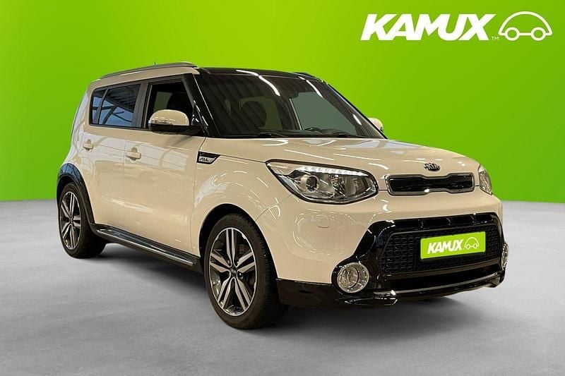 Vit Begagnad 2014 Kia Soul SUV | 114 700 kr (Marknadspris) - Bild 1/4