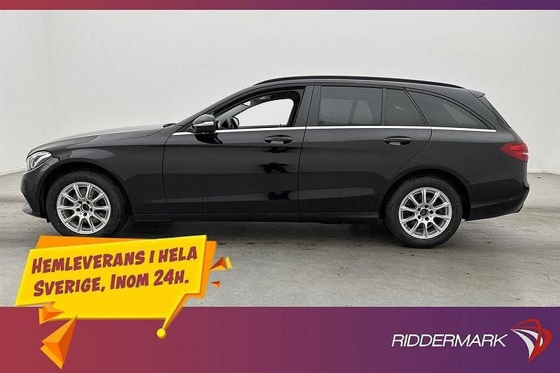 Svart Begagnad 2014 Mercedes C220 Kombi | 188 900 kr (Marknadspris) - Bild 1/3