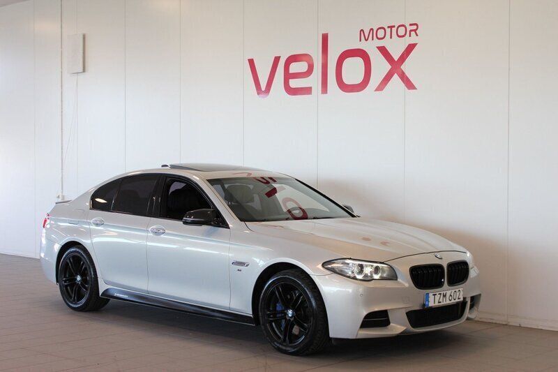 Ljusbrun Begagnad 2014 BMW 530 M Sport Sedan | 234 900 kr (Dyr) - Bild 1/4