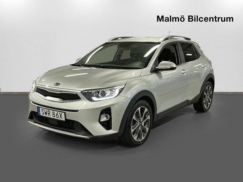Grå Begagnad 2019 Kia Stonic Advance SUV | 189 900 kr (Lite dyr) - Bild 1/4