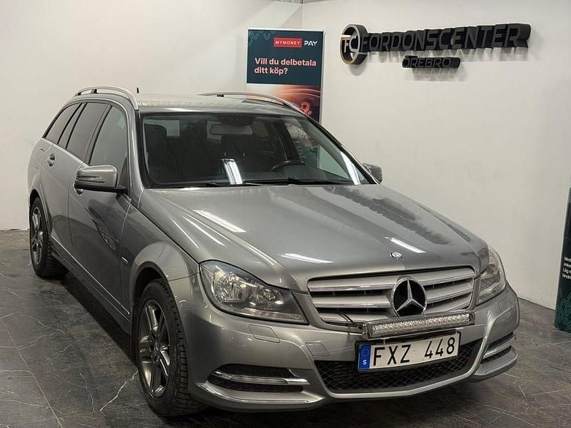 Begagnad Mercedes C180 Avantgarde 156 HK (114 kW) 2012 Silver