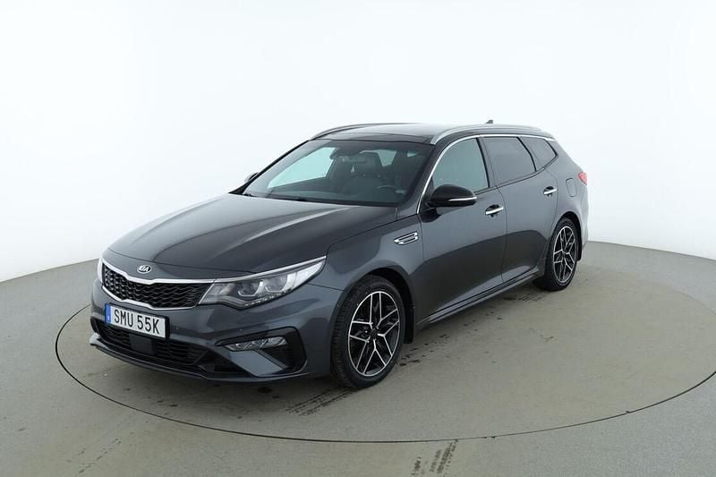 Begagnad Kia Optima GT-Line 179 HK (131 kW) 2019 Grå Kombi