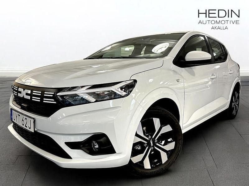 Ny Dacia Sandero Expression 90 HK (66 kW) 2025 Vit Halvkombi