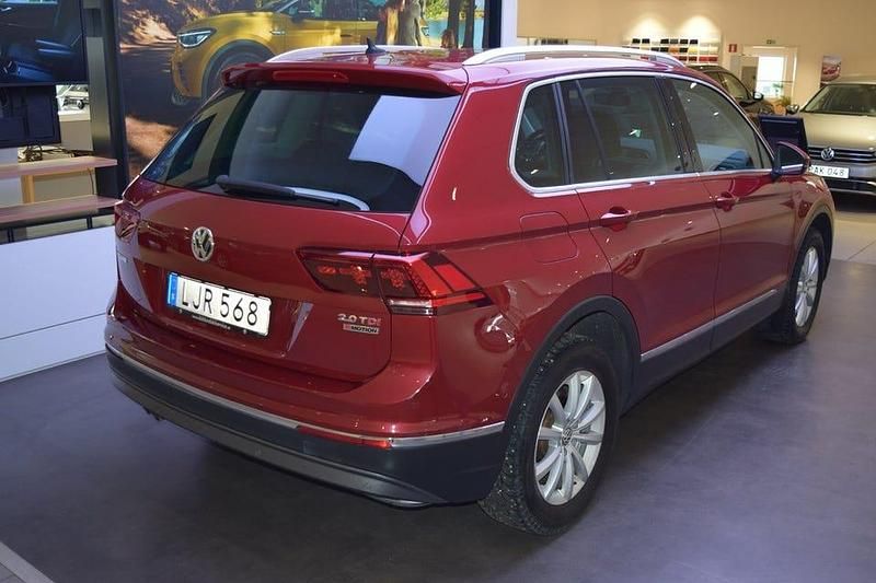 Begagnad VW Tiguan GT 190 HK (139 kW) 2017 Mörkröd SUV