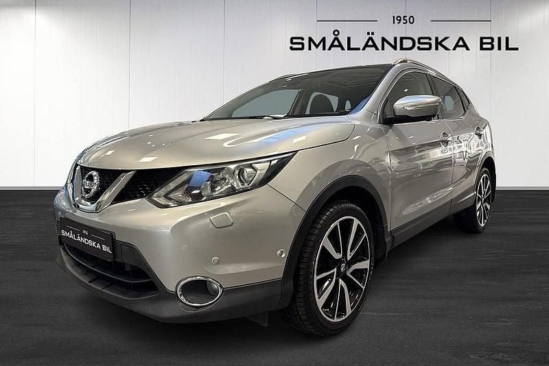 Silver Begagnad 2014 Nissan Qashqai SUV | 99 000 kr (Marknadspris) - Bild 1/4