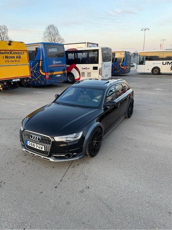 Svart Begagnad 2013 Audi A6 Allroad Kombi | 189 000 kr (Marknadspris) - Bild 1/4