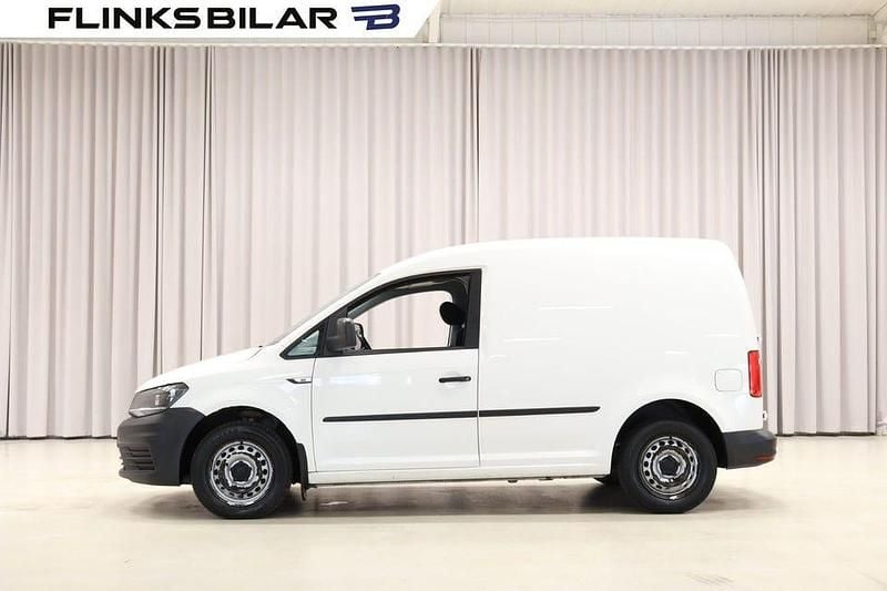Vit Begagnad 2016 VW Caddy Minibuss | 79 900 kr (Bra pris) - Bild 1/4
