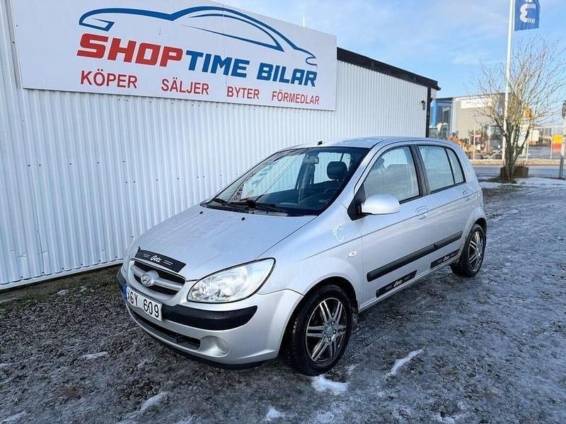 Grå Begagnad 2006 Hyundai Getz Halvkombi | 9 900 kr (Bra pris) - Bild 1/4