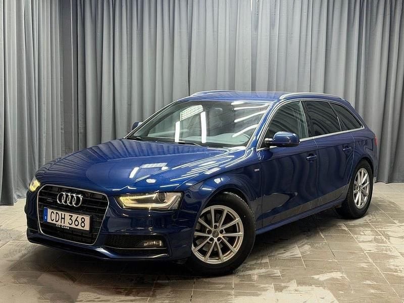 Begagnad Audi A4 177 HK (130 kW) 2014 Blå Kombi