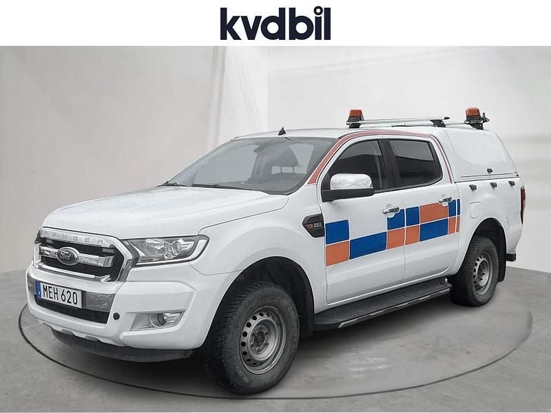 Vit Begagnad 2018 Ford Ranger Pickup | 299 000 kr - Bild 1/3