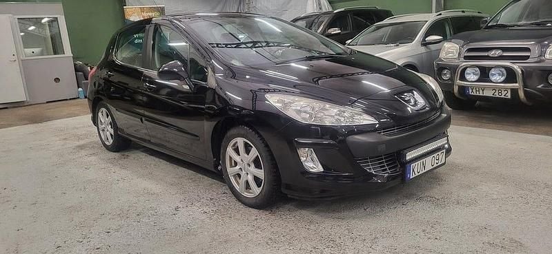 Begagnad Peugeot 308 120 HK (88 kW) 2010 Svart