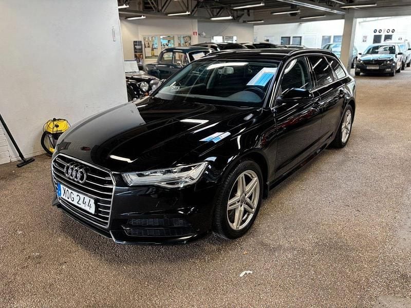 Svart Begagnad 2018 Audi A6 Ambition Kombi | 219 000 kr (Bra pris) - Bild 1/4