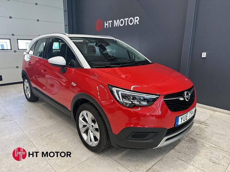 Röd Begagnad 2018 Opel Crossland X Dynamic SUV | 139 000 kr (Marknadspris) - Bild 1/3
