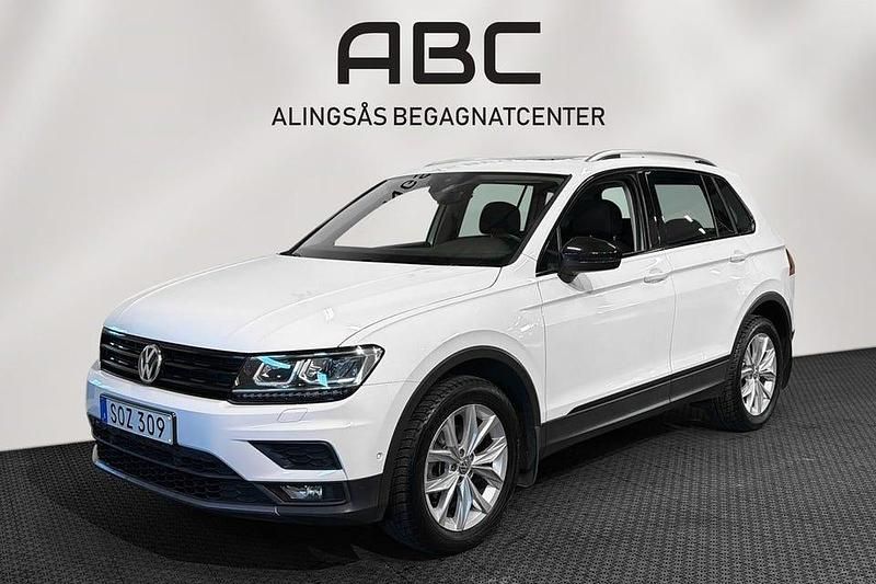 Vit Begagnad 2018 VW Tiguan SUV | 249 900 kr (Marknadspris) - Bild 1/4