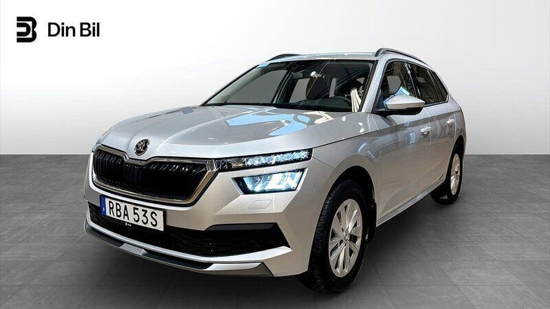 Silver Begagnad 2024 Skoda Kamiq Ambition SUV | 239 900 kr (Marknadspris) - Bild 1/4