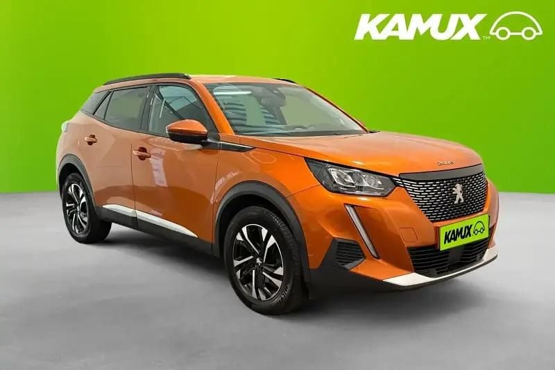 Orange Begagnad 2021 Peugeot 2008 SUV | 184 700 kr (Bra pris) - Bild 1/4