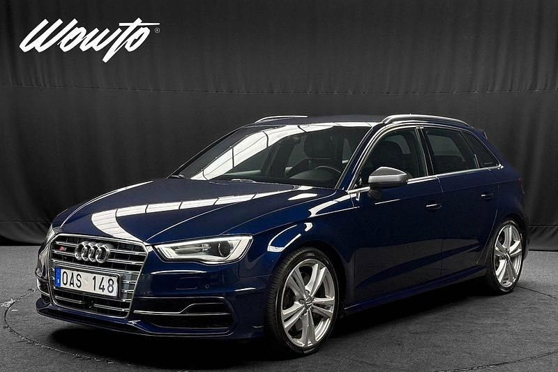 Blå Begagnad 2013 Audi S3 Sport Halvkombi | 249 800 kr (Marknadspris) - Bild 1/3