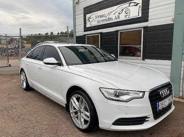 Vit Begagnad 2013 Audi A6 Proline Sedan | 189 900 kr (Dyr) - Bild 1/4