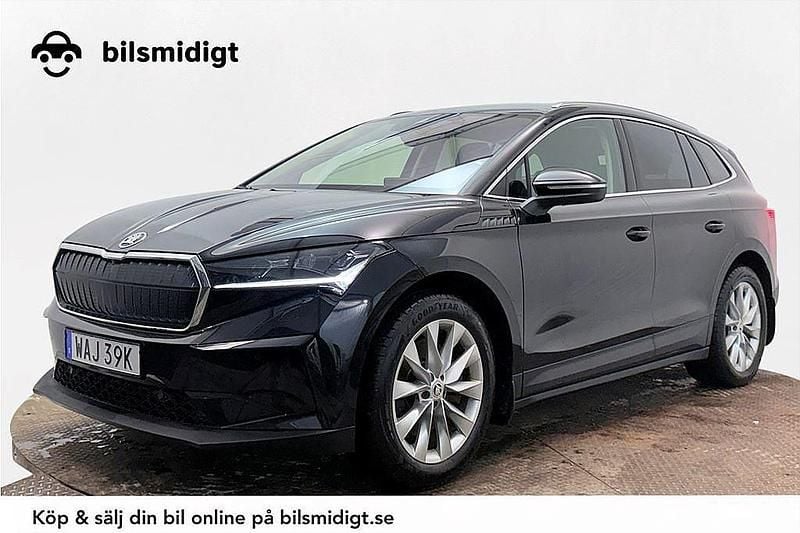 Svart Begagnad 2023 Skoda Enyaq iV SUV | 359 900 kr (Marknadspris) - Bild 1/3