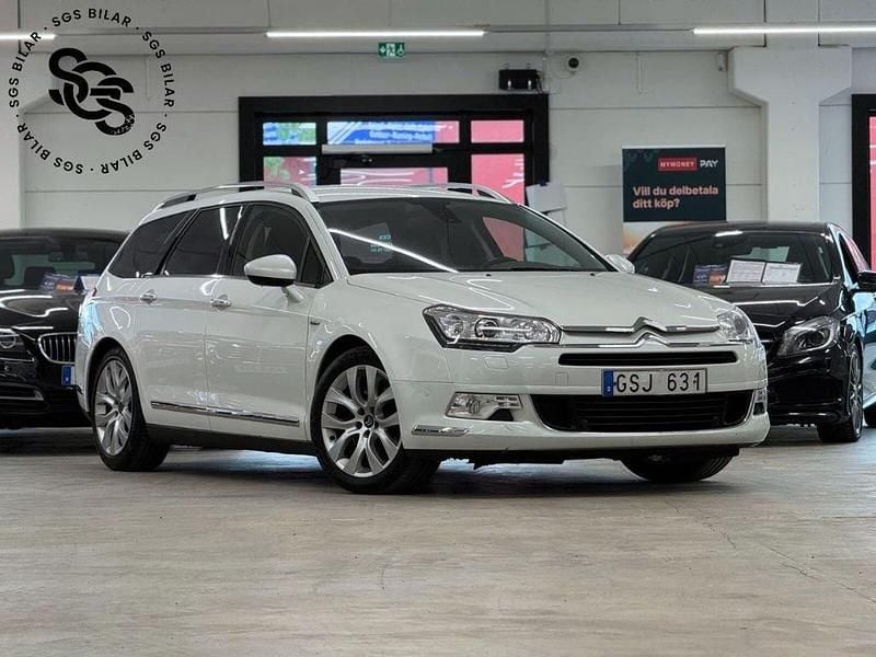 Vit Begagnad 2013 Citroën C5 Kombi | 54 900 kr (Marknadspris) - Bild 1/4
